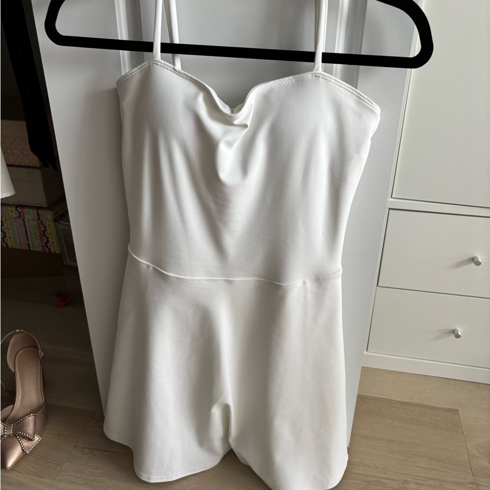 Forever 21 White dress with shorts